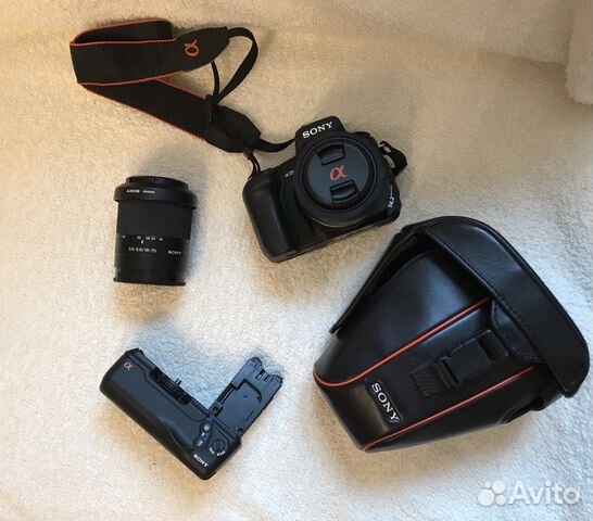 Новый Sony Alfa a350 с полным комплектом