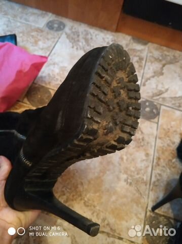 Замшевые батфорты/ замшевые сапоги