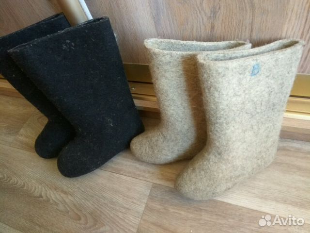 Валенки новые 29-30 размер 18,5 см 2 пары Валенки новые 29-30 размер 18,5 см 2 пары
