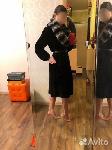 Шуба из астрагана 42