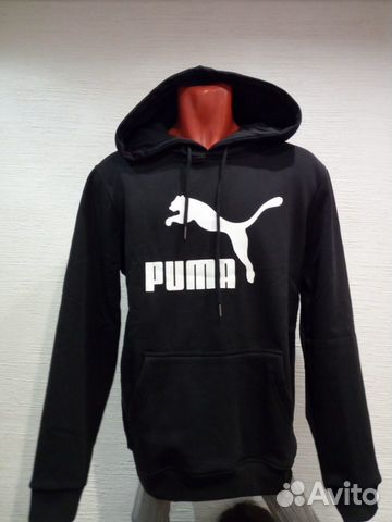 Штаны и толстовки puma теплые черные Штаны и толстовки puma теплые черные