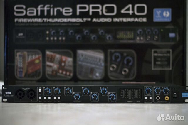 Звуковая карта focusrite saffire pro 40