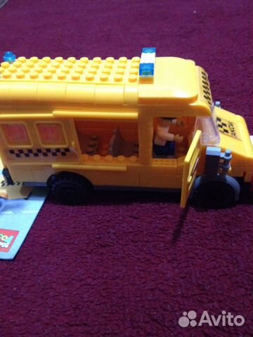 Конструктор типа Лего маршрутное такси