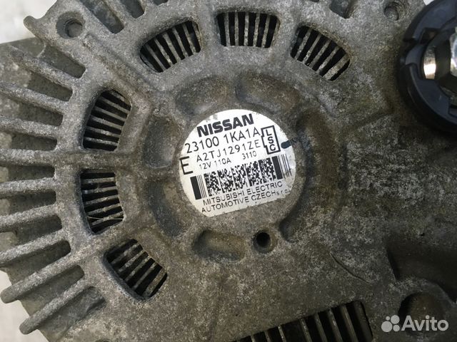 Генератор для Ниссан Жук Генератор для Ниссан Жук