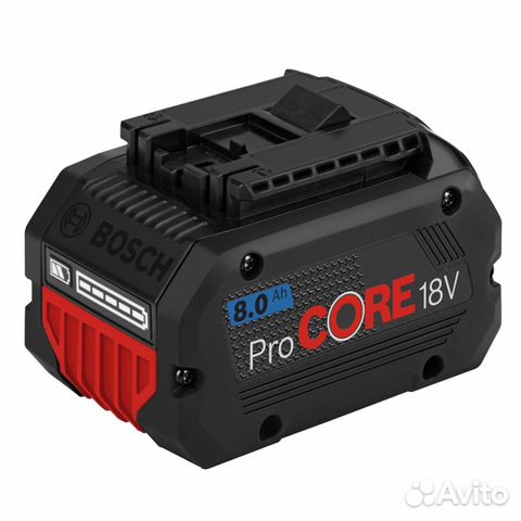 Топовые Аккумуляторы Bosch GBA 18В 8 Ач Procore