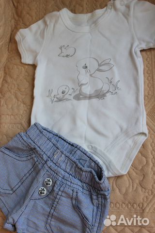 Костюм шорты и боди