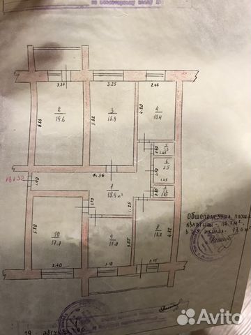 5-к квартира, 115 м², 3/5 эт.