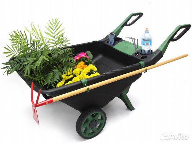 Садовая тачка тележка Garden Cart 122x59x71см Садовая тачка тележка Garden Cart 122x59x71см