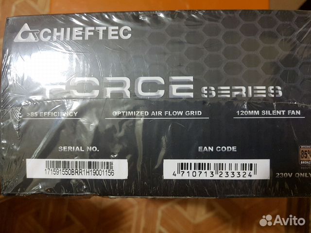 Блок питания Chieftec 550w