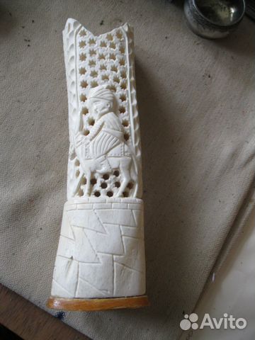 Вазочка, резная из кости-Азия,старинная Вазочка, резная из кости-Азия,старинная
