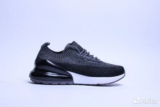 Кроссовки Nike air max 270 flyknit серые Кроссовки Nike air max 270 flyknit серые