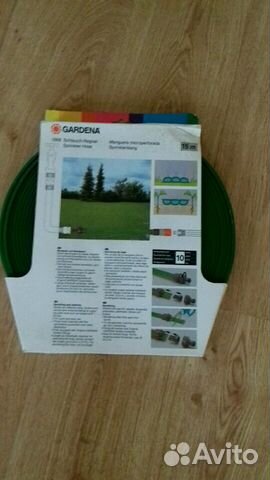 Шланг-дождеватольGardena зеленый 15м Шланг-дождеватольGardena зеленый 15м