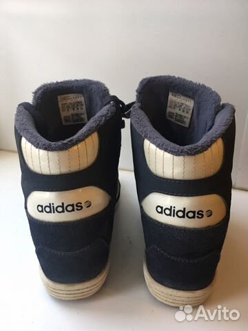 Женские кроссовки на танкетке Adidas Neo