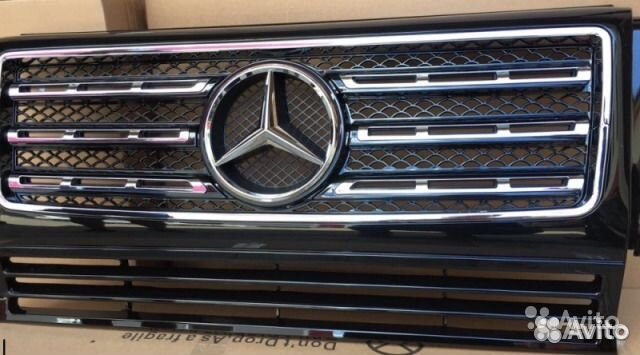 Решетка радиатора AMG Mercedes Гелендваген Решетка радиатора AMG Mercedes Гелендваген