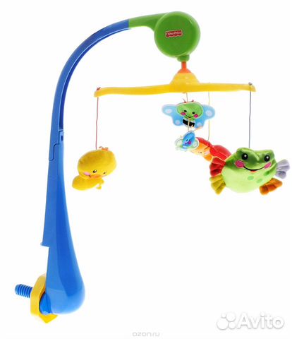 Мобиль музыкальный Fisher Price погремушки