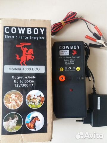 Электропастух Cowboy 4 Джоуля (Венгрия) купить на Зозу.ру - фотография № 1