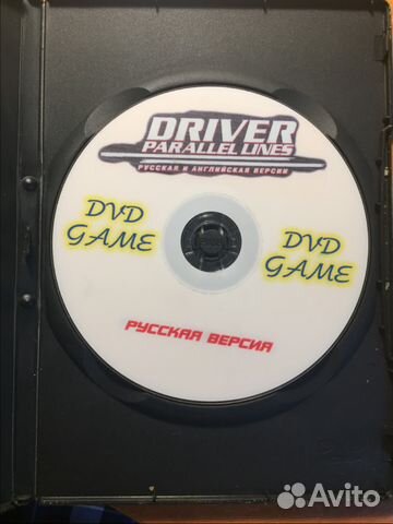 Диск Игра Driver Parallel Lines