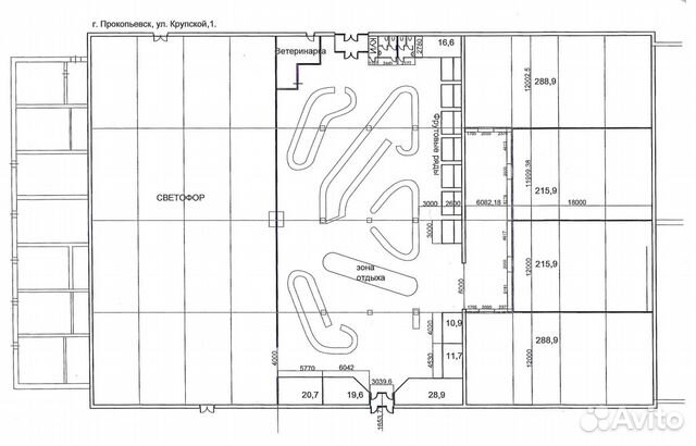 Помещение свободного назначения, 1468 м²