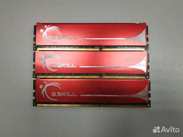 Комплект оперативной памяти G.Skill DDR3, 6Gb