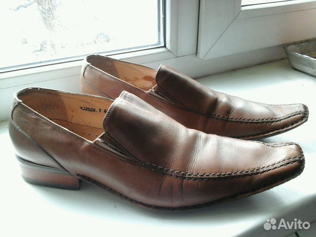 Туфли Макасины. Кожа. 42 Туфли Макасины. Кожа. 42