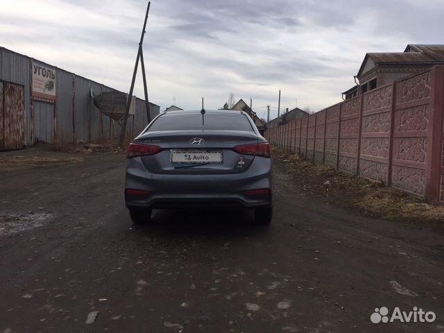 Hyundai Solaris 1.6 AT, 2018, 10 500 км