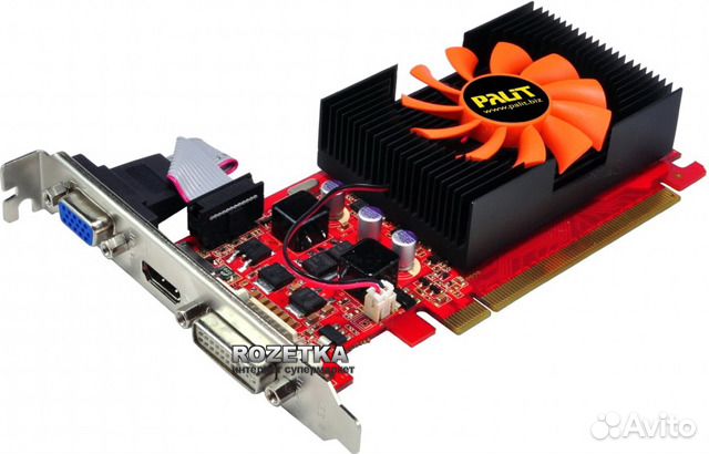 Palit GeForce GT430 1 Гб DDR3 (DVI, VGA, hdmi)
