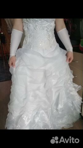 Свадебное платье с 44 по46