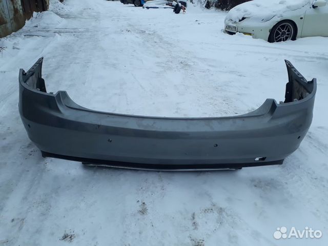 Юбка заднего бампера Mercedes-Benz С207 Юбка заднего бампера Mercedes-Benz С207