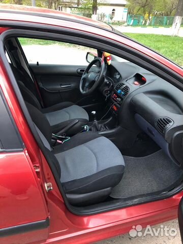 Peugeot 206 1.4 МТ, 2004, 101 000 км