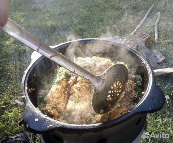 Казан Чугунный + печь для казана Казан Чугунный + печь для казана
