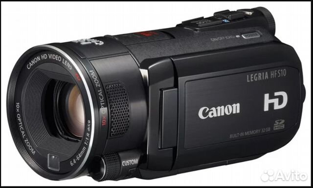 Видеокамера Canon legria HF S10