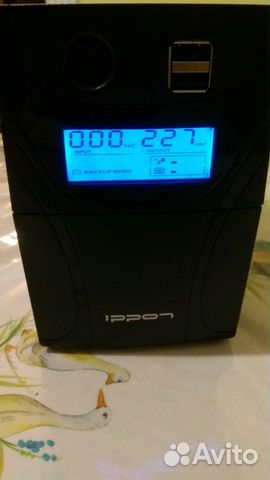 Ибп ippon back power pro II euro 650