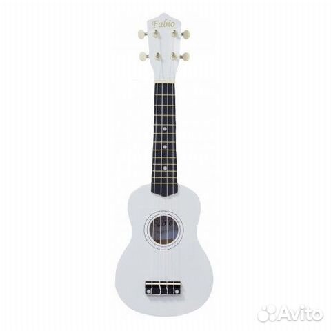 Новая укулеле сопрано Fabio XU21-11 white Новая укулеле сопрано Fabio XU21-11 white