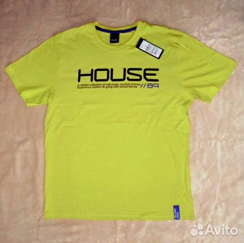 Футболка новая House размер.L Футболка новая House размер.L
