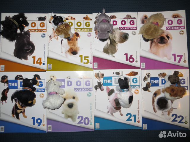 The Dog Collection. Собачка Big Head + журнал