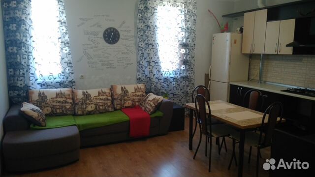 

1-к. квартира, 55 м², 3 кровати