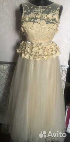 Платье бальное новое