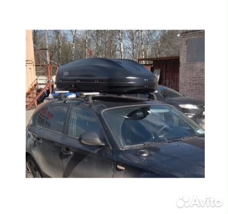 Аэродинамический автобокс на крышу автомобиля