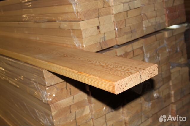 Палубная доска 28мм*142мм*4м сорт С из лиственницы