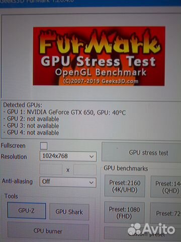 Видеокарта gigabyte GeForce GTX 650