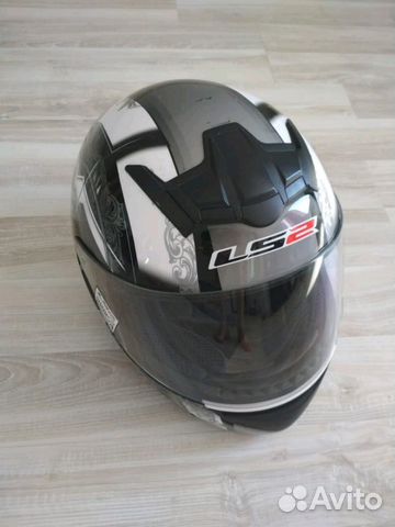 Шлем мотоциклетный LS2 размер S б/у