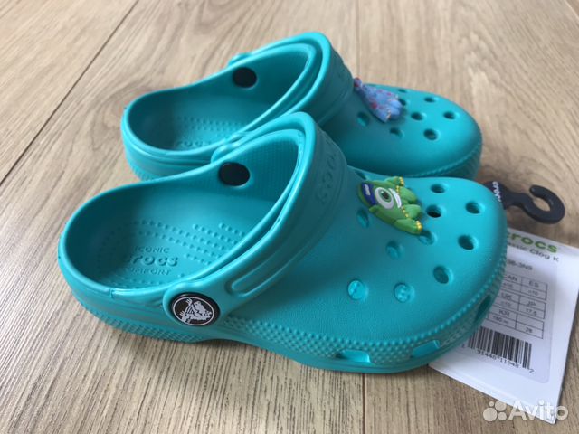 Crocs новые сабо Tropical Till С6/С10/С11