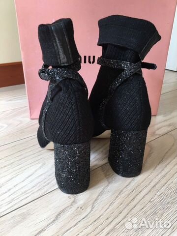 Ботильоны Miu miu