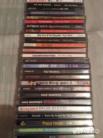Музыкальная коллекция на 30 CD.Рок,блюз