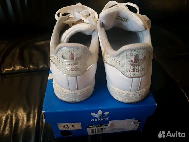 Кросовки adidas superstar 40 размер