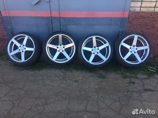 Диски Vossen оригинал R20 б/у. Стояли на бмв 5. Ра