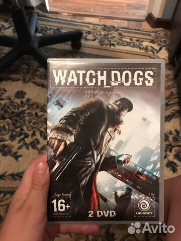 Диск watch dogs, в идеальном состоянии, игра очень