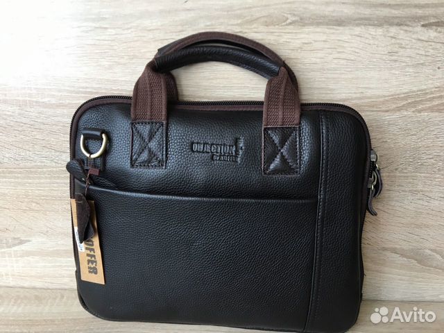 Сумка мужская из натуральной кожи
