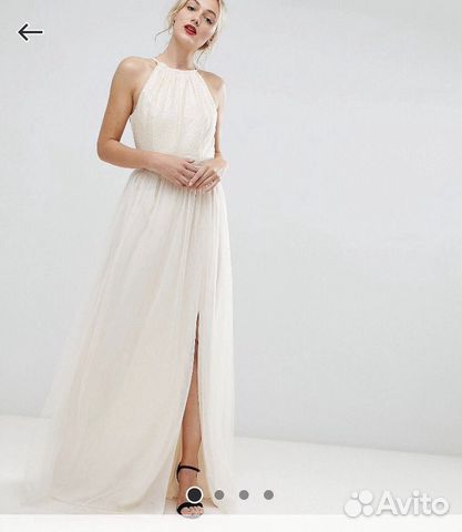 Платье в пол новое