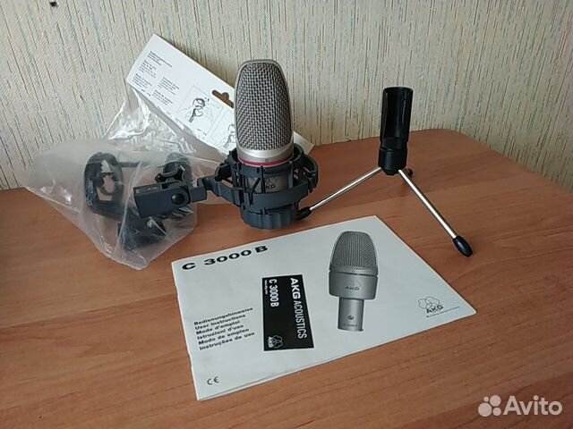 Студийный микрофон AKG C3000 Студийный микрофон AKG C3000